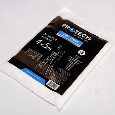 Sacos de lixo para proteção de plástico estilo dropcloth PE material à prova de poeira coberturas de sofá