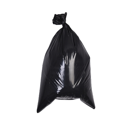 Sacos de lixo portáteis de plástico HDPE feitos de materiais reciclados para uso doméstico