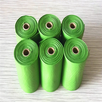 Pedidos personalizados aceites Sacos biodegradáveis para cães Verde/Negro/Creme prontos para ser enviados