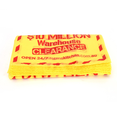 Saco de camiseta personalizado em HDPE/LDPE/LLDPE para compras em supermercados e embalagens para levar