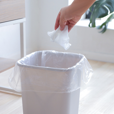 Saco de manuseio quadrado para supermercado ecológico Compras de necessidades diárias