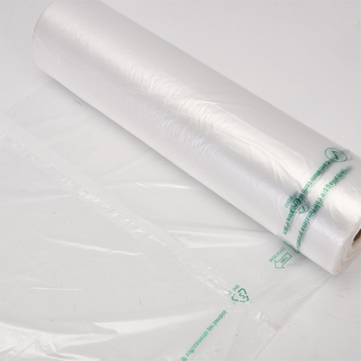 Saco de plástico em rolos de HDPE/LDPE/LLDPE fácil de fabricar para armazenamento e conservação de produtos