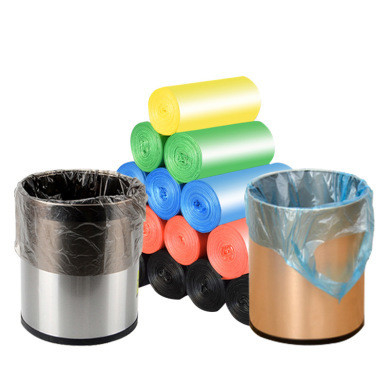 Impressão Flexo Sacos de impressão transparentes Sacos de lixo de plástico biodegradável para embalagens