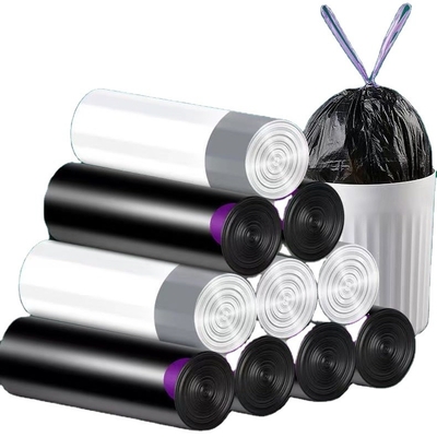 Caixote de lixo de plástico para uso doméstico com alça Design durável e conveniente