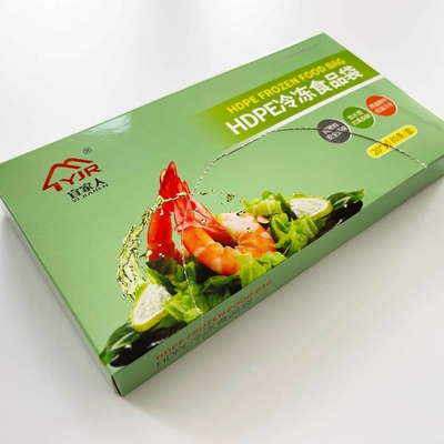 100% de PVC virgem de frutas e vegetais em sacos planos em rolos espessura de 5 a 50 micras Embalagem a granel
