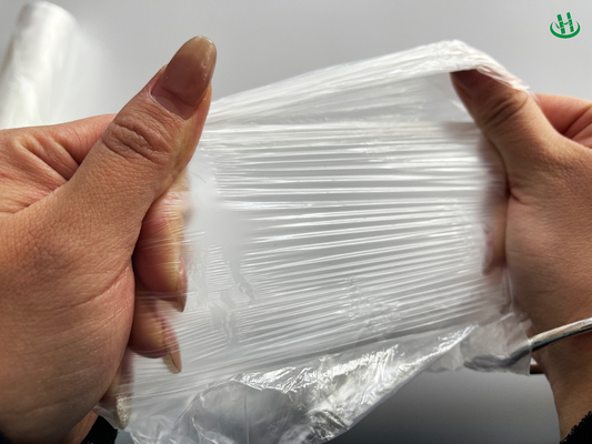 Certificado de compostagem Oxo Saco de plástico biodegradável para compradores ecológicos e conscientes do meio ambiente