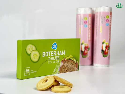 Certificado de compostagem Oxo Saco de plástico biodegradável para compradores ecológicos e conscientes do meio ambiente