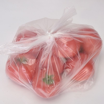 Embalagem de proteção de frescura transparente Saco de plástico em rolos para alimentos secos com cor bege