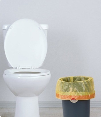 Escritório e cozinha Saco de lixo descartável com certificado de compostagem