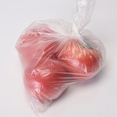 Sacos de plástico transparente de cor bege em rolos para proteção da frescura de qualidade alimentar para uso doméstico, a granel