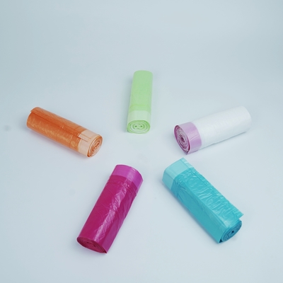 Sacos de cordas desenhadas para lixo Resíduos de HDPE Resíduos de plástico Sacos de plástico Embalagem personalizada