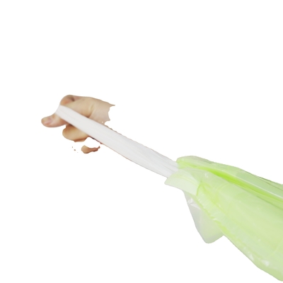 Saco de lixo para uso doméstico descartável de corda de tração com certificado OK Material HDPE composto
