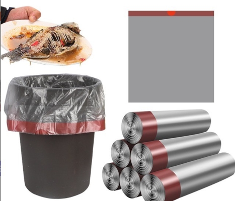 HDPE/LDPE/LLDPE/MDPE Saco de lixo de corda de tração para cozinha Sala de estar Banheiro personalizado
