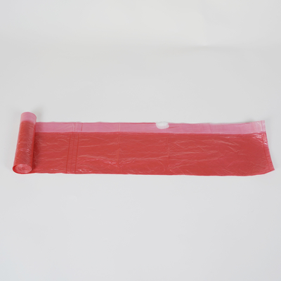 Saco de lixo de cabos de tração para uso doméstico de LDPE/LLDPE para gestão de resíduos de escritório e comerciais