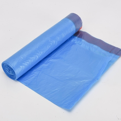 Saco de lixo branco de 15 litros O padrão para impressão offset sacos de lixo de um ouro