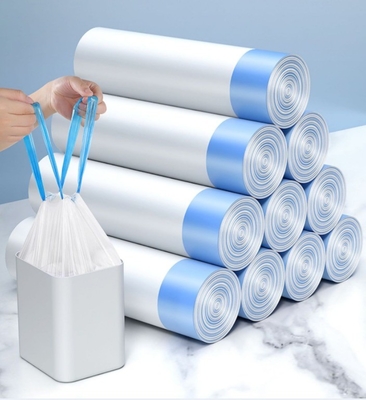Pedido personalizado aceito 13 galões HDPE/LDPE/LLDPE saco de lixo plástico para necessidades personalizadas