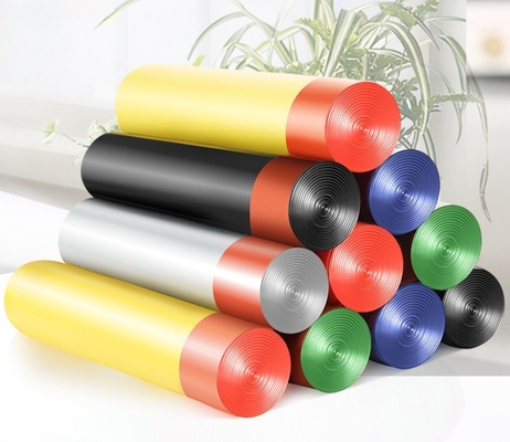 Pedido personalizado aceito 13 galões HDPE/LDPE/LLDPE saco de lixo plástico para necessidades personalizadas