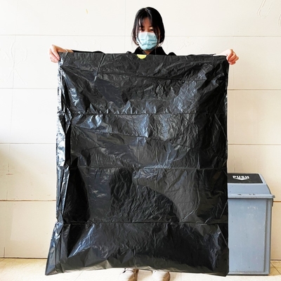 Sacos de lixo descartáveis de 90 litros com espessura de 5 a 50 microns