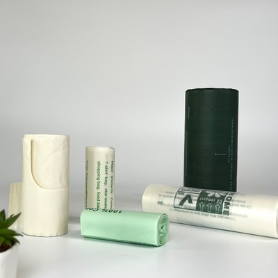 Saco de camiseta biodegradável em rolo feito de material PBAT para embalagens ecológicas