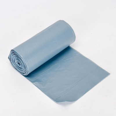 4 galões de resíduos de plástico, sacos de embalagem de resíduos pequenos, transparentes e de lixo, feitos de material LLDPE