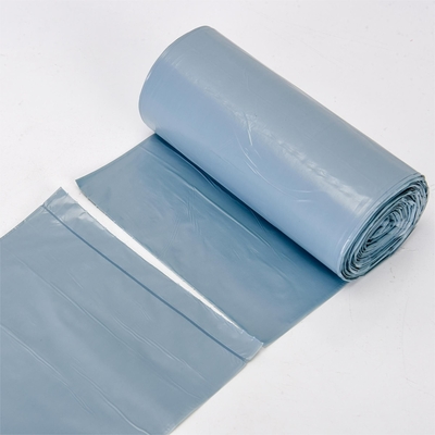4 galões de resíduos de plástico, sacos de embalagem de resíduos pequenos, transparentes e de lixo, feitos de material LLDPE