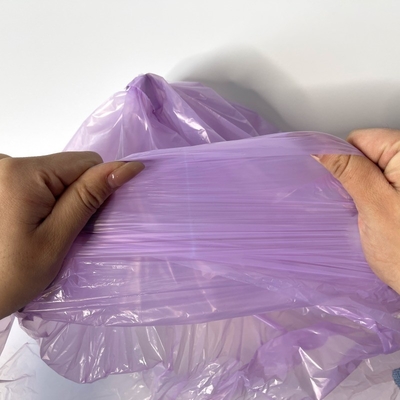 Saco de lixo de plástico impresso, fabricado diretamente, biodegradável em rolos