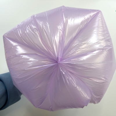 Saco de lixo de plástico impresso, fabricado diretamente, biodegradável em rolos