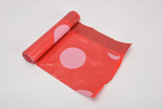 Sacos de lixo de plástico impressos sob medida, fabricados com espessura de 5 a 80 micrómetros