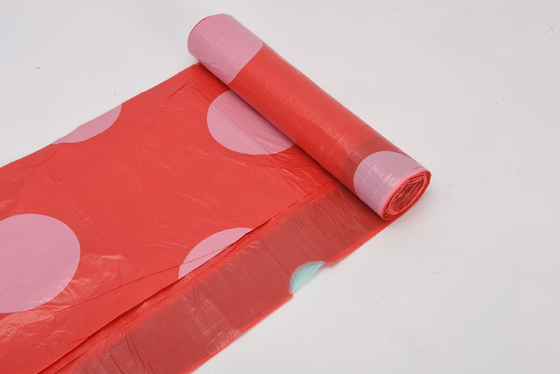 Sacos de lixo de plástico impressos sob medida, fabricados com espessura de 5 a 80 micrómetros