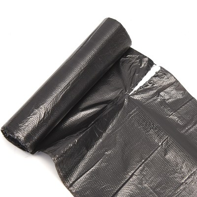 Sacos de lixo grandes de cor preta com segurança