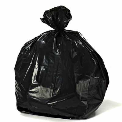 Produtos domésticos Sacos de lixo de plástico preto para remoção de resíduos ecológicos