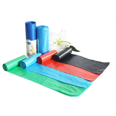 Sacos de lixo de plástico de HDPE/LDPE/LLDPE fabricados com espessura de 5-100 micras