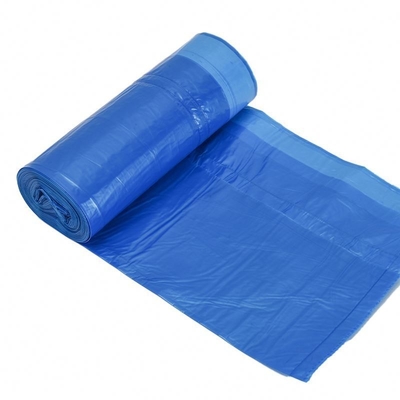 Customização de 13 galões de cozinha Sacos de lixeira Sacos de lixo pesado Saco de lixo limpo PE Stand Up Pouch Plástico VERDE