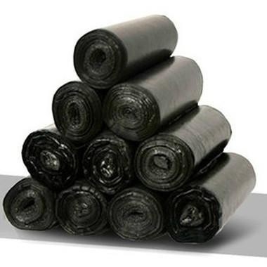 Outros produtos domésticos Sacos de lixo de plástico em HDPE preto pesado para caixote de rodas