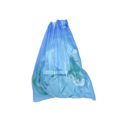Customização de 13 galões de cozinha Sacos de lixeira Sacos de lixo pesado Saco de lixo limpo PE Stand Up Pouch Plástico VERDE