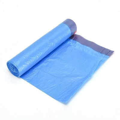Customização de 13 galões de cozinha Sacos de lixeira Sacos de lixo pesado Saco de lixo limpo PE Stand Up Pouch Plástico VERDE