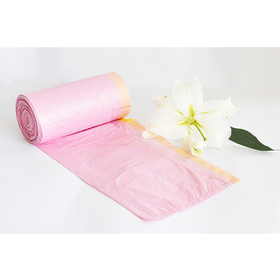 Saco de lixo de cor transparente, personalizado para cozinha, quarto e banheiro