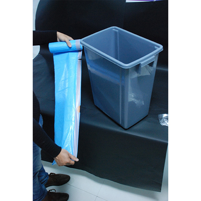 Saco de lixo de cor transparente, personalizado para cozinha, quarto e banheiro