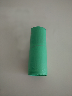Sacos de lixo pretos de 50 litros com manuseio de superfície em relevo