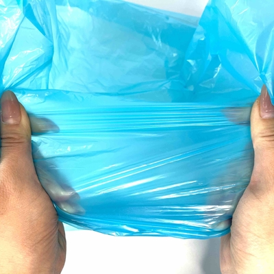 Fornecimento direto de sacos de lixo recicláveis com cordas de material HDPE/LDPE/LLDPE