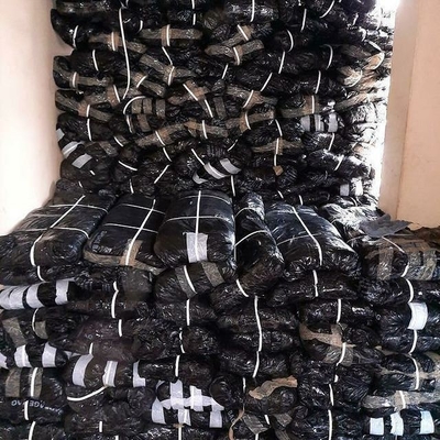 Sacos de lixo de plástico preto de alta segurança