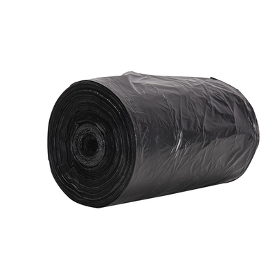 Sacos de lixo descartáveis de HDPE/LDPE/LLDPE com logotipo de triagem em preto para latas de lixo