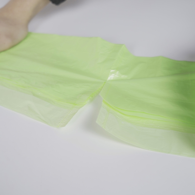 Saco de tamanho de material personalizado para saco de fundo quadrado do saco de plástico de coleta rápida