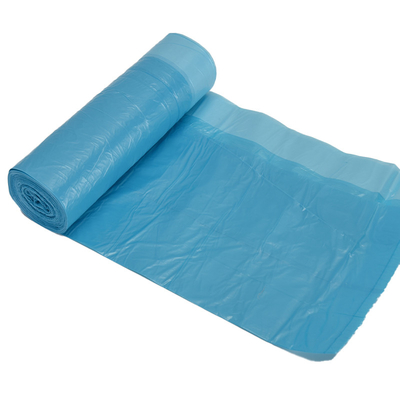 Pedido personalizado sacos de lixo de HDPE plástico descartável em rolos Star Seal contentores de lixo