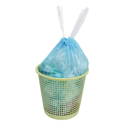 Pedido personalizado sacos de lixo de HDPE plástico descartável em rolos Star Seal contentores de lixo