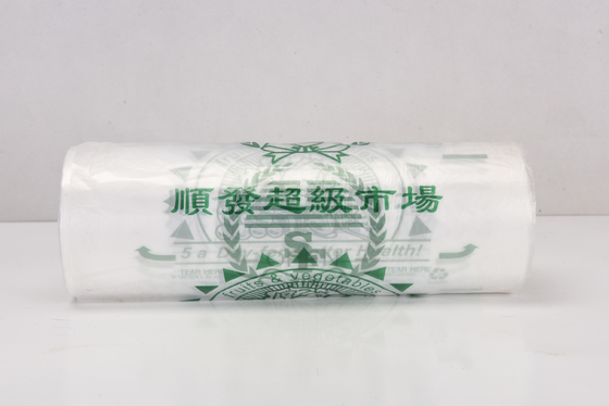 Impressão Flexo Saco de compras de plástico HDPE Impressão de gravura personalizada para e ecológica