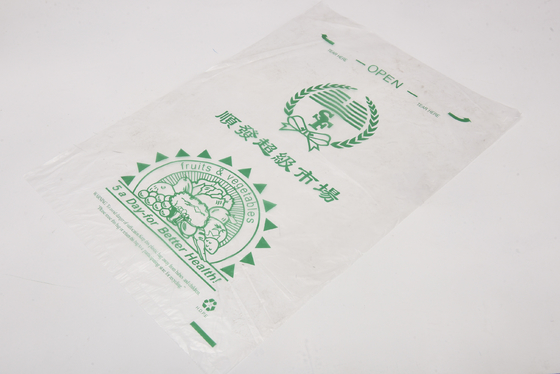 Impressão Flexo Saco de compras de plástico HDPE Impressão de gravura personalizada para e ecológica