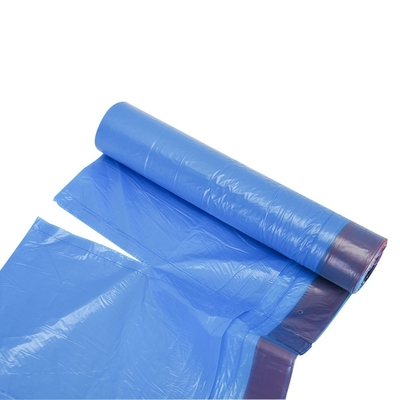 Saco de plástico LDPE de 30 a 40 microns Saco de lixo 4 rolos Uma caixa saco de lixo para segurança alimentar