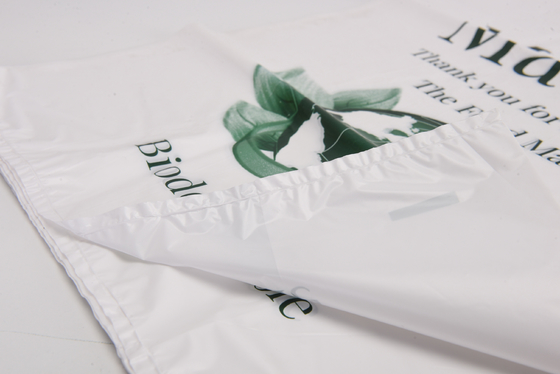 T-shirt de imprensa flexível de colete perfumado Saco de lixo branco de plástico para loja ou restaurante