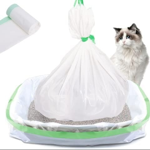 PLA PBAT Material Estrutura Selo térmico 15 mic Sacos de cocô para animais de estimação compostáveis para cães e gatos